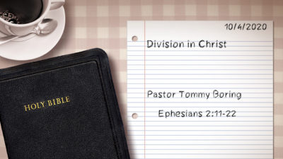Division in Christ