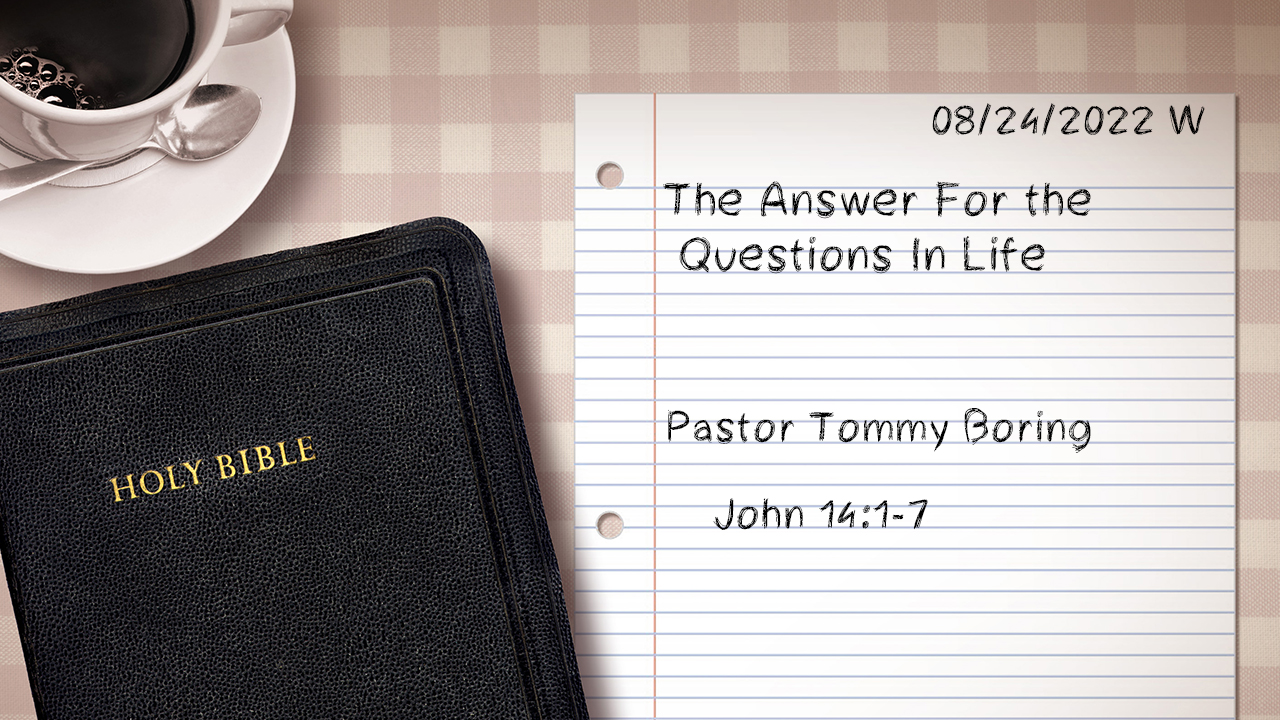 The Answer For the Questions In Life | NPPBC