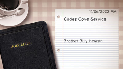 Cades Cove Service