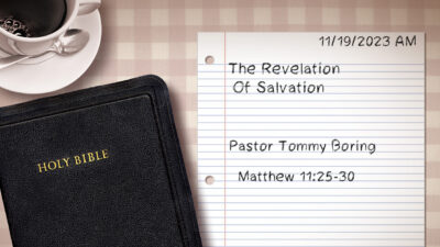 The Revelation Of Salvation